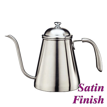 1.0L Pour Over Coffee Pot -Satin Finish (HA1623)