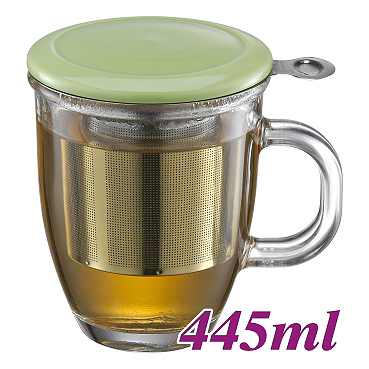 1307 Single Cup Tea set - Green (HG1749G)