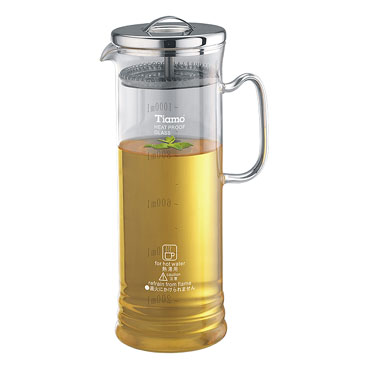 Heatproof Glass Teapot w/ Filter (HG1958)