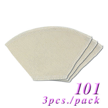 101 Cloth Sock Coffee Filter-3pcs. pack (HG2517)