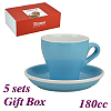#14 Cappuccino Cup w/ Saucer - Baby Blue (HG0851BB)