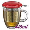 1307 Single Cup Tea set - Red (HG1749R)