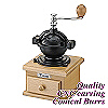 #1309 Coffee Grinder - Cast Iron/Beech Color (HG6081)