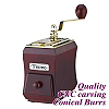 #1257 Coffee Grinder - Gold/Fuschia Color (HG6124PH)