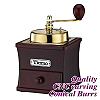#1232 Coffee Grinder - Gold/Fuschia Color (HG6126PH)